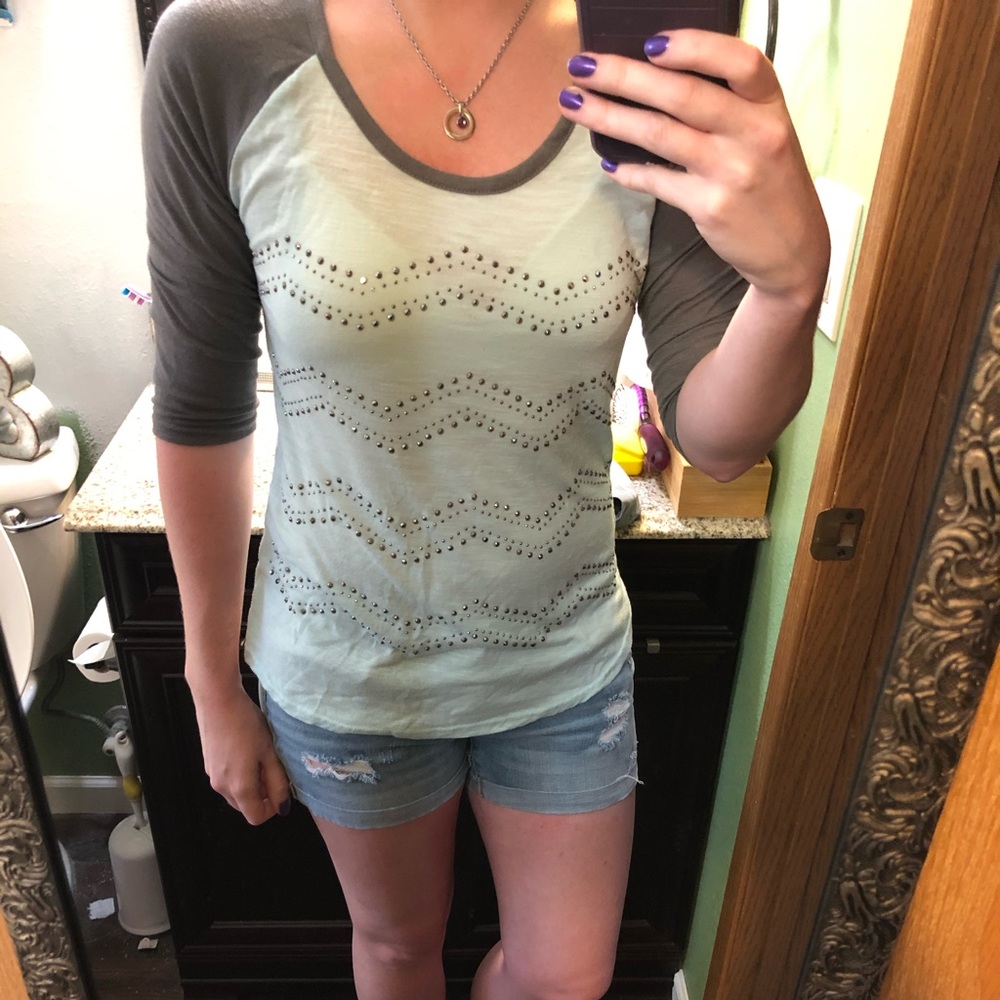 3/4 sleeve Vanity t-shirt